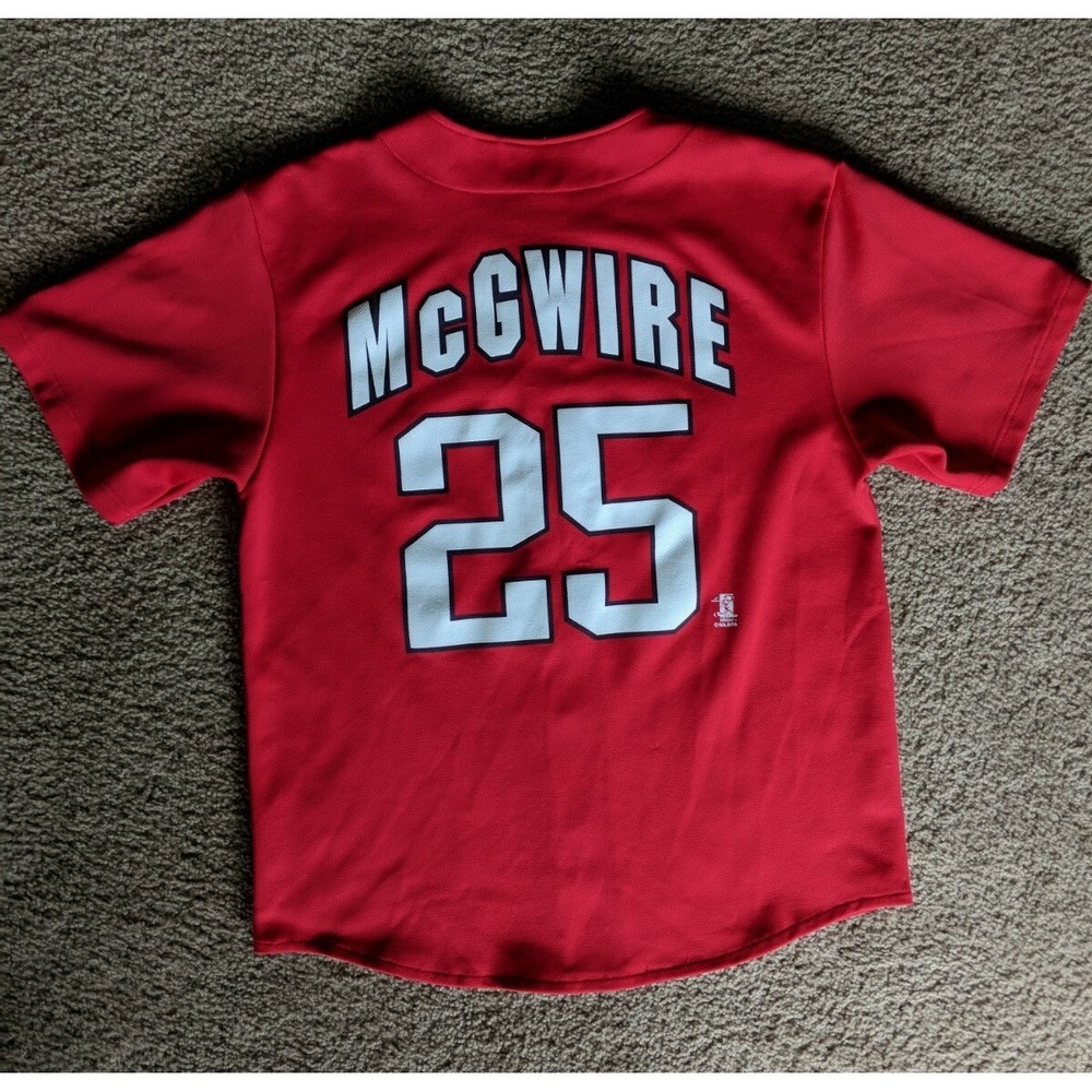 Mark McGwire Genuine Merchandise MLB St Louis Cardinals Jersey Large 99